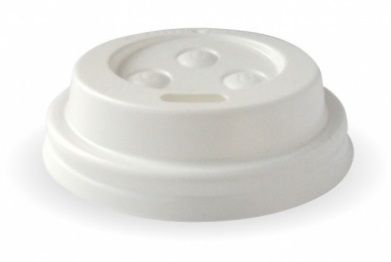 BIOPAK White Sipper Lid 4oz 20 x 50