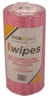 Commercial Wipes Red 45m