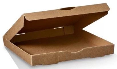 Pizza Box Brown 13 Inch Plain (100)