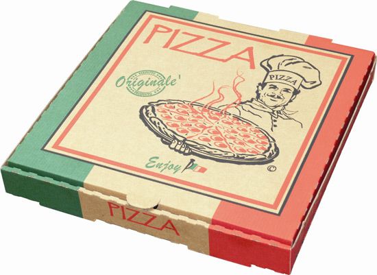 Pizza Box Brown 13 Inch Originale (100)