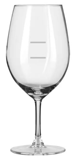 LIBBEY Cuvee Red Wine 530mL Double Pour Line 150/250mL (12)