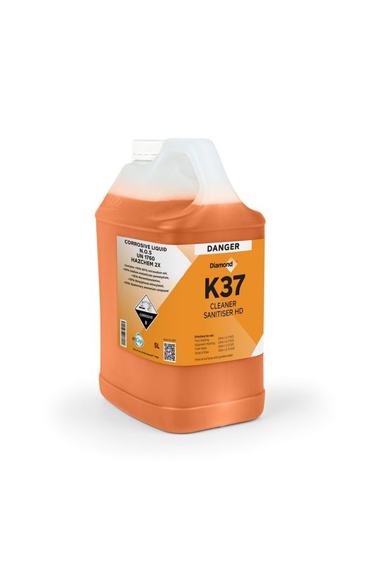 VERIDIA K37 Cleaner Sanitiser HD enCap 2 x 5L