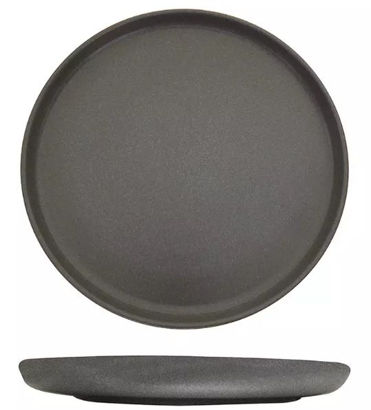 ECLIPSE Uno Round Plate Dark Grey 280mm (6)