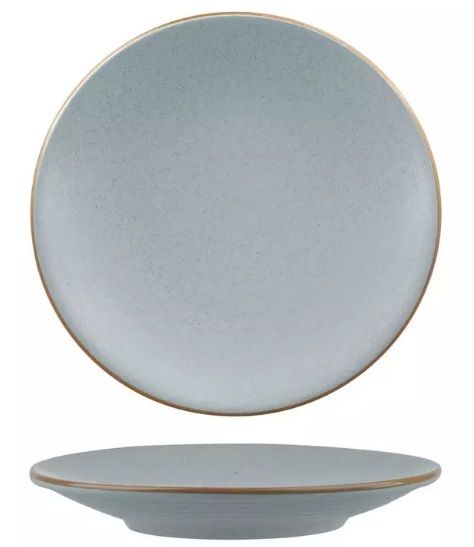 ZUMA Bluestone Round Coupe Plate 180mm