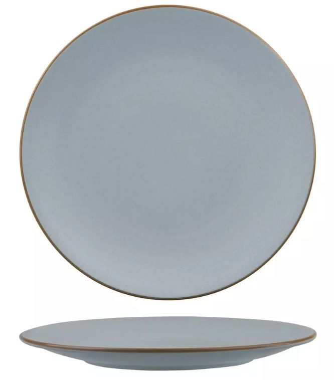 ZUMA Bluestone Round Coupe Plate 285mm