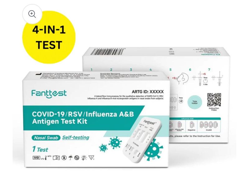 Fanttest COVID-19/RSV/Influenza A&B Test Kit