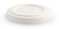 BIOPAK Sugarcane Lid White to suit Sauce Biocup 60ml 8 x 125