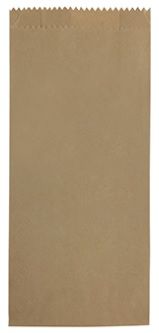 Paper Bag Brown 2 Satchel 250 x 115 + 50mm (500)