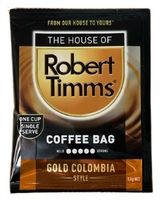 ROBERT TIMMS Gold Colombia Coffee Bags (100)