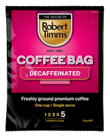 ROBERT TIMMS Decaf Coffee Bags (4x18)