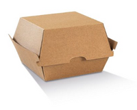 GREENMARK High Burger Box Kraft 113x111x100mm 4 x 50