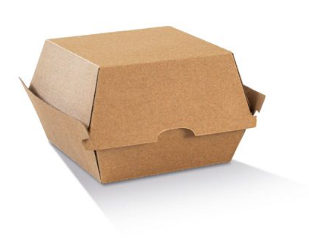GREENMARK High Burger Box Kraft 113x111x100mm 4 x 50