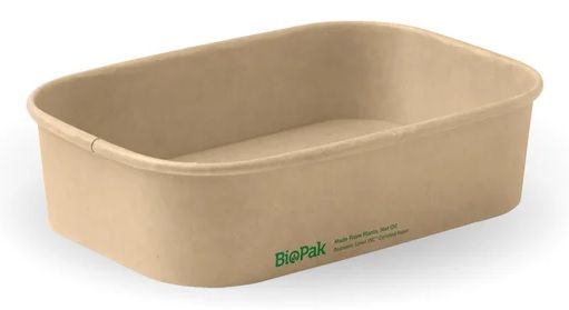 BIOPAK BioBoard Takeaway Base Kraft 500mL 6 x 50