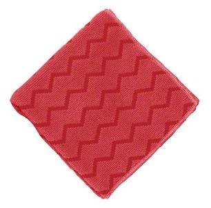 RUBBERMAID Hygen Microfibre Cloth Red (12)