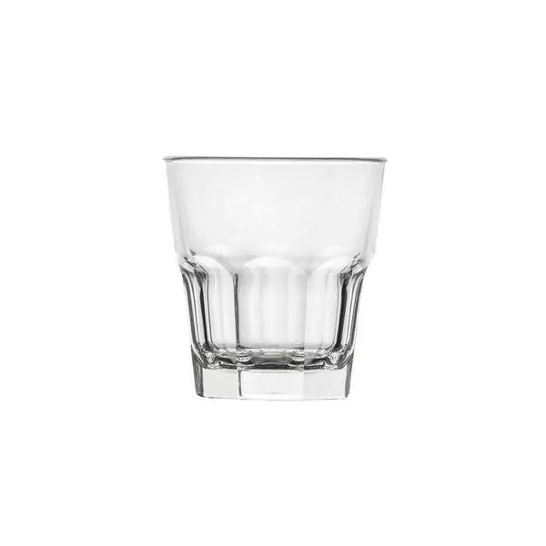 Polysafe Rocks Tumbler Stackable 240ml Clear