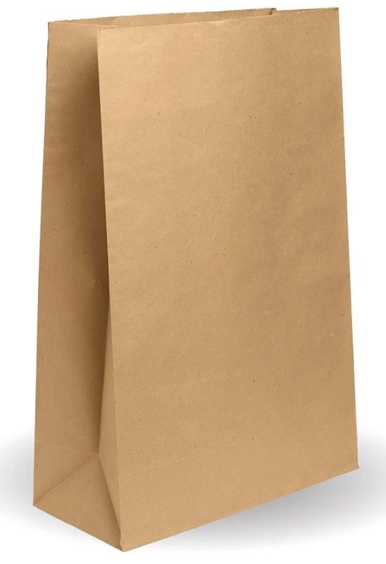 BIOPAK #25 SOS Kraft Paper Bag (100)