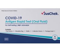 JusChek Saliva Rapid Antigen Test Kit (Self-Test)