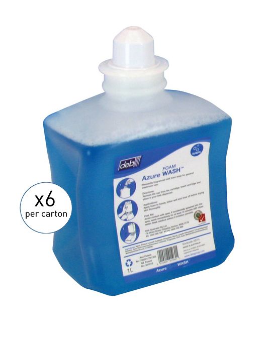 DEB REFRESH Azure Foam Wash 1L Cartridge (6)