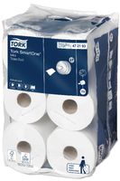 TORK SmartOne Mini Toilet Roll 2ply Advanced 620 Sheet (12)