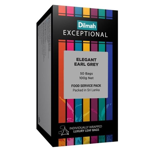 DILMAH Exceptional Tea Envelopes Earl Grey (200)