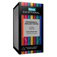 DILMAH Exceptional Tea Envelopes Peppermint & English Toffee (200)