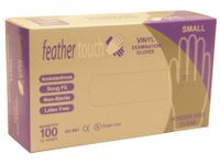 VERIDIA Clear Vinyl Glove P/Free Small Pack of 100