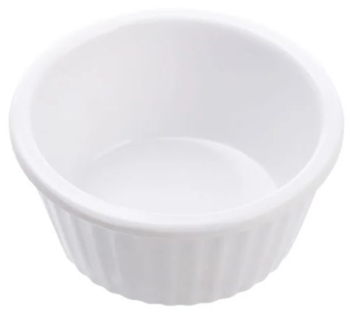 Coucou Ramekin Fluted White 30mL