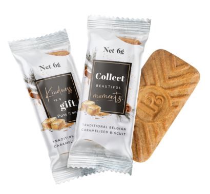 LITTLE BAKES Traditional Belgian Caramelised Biscuits 6g (300)