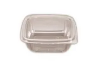iKon-Pack Square Hinge Lid Container 1000ml (150)