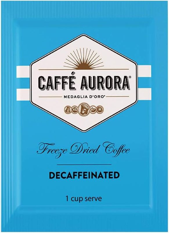 CAFFE AURORA Freeze Dried Decaf Coffee Sachets (500)