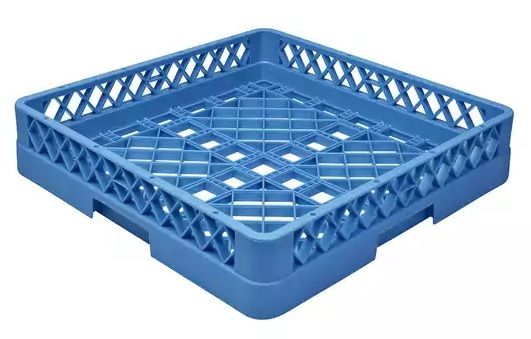 CATER-RAX Dishwashing Rack-Open Blue