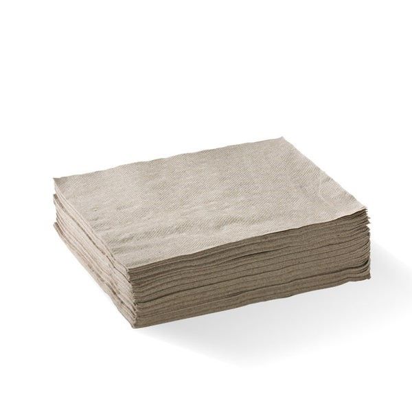 Lunch Napkin 2Ply Quarter Fold Natural 20 x 100
