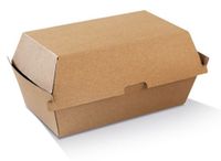 GREENMARK High Snack Box Kraft 205 x 106 x 95mm 2 x 75