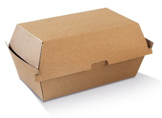 GREENMARK High Snack Box Kraft 205 x 106 x 95mm 2 x 75
