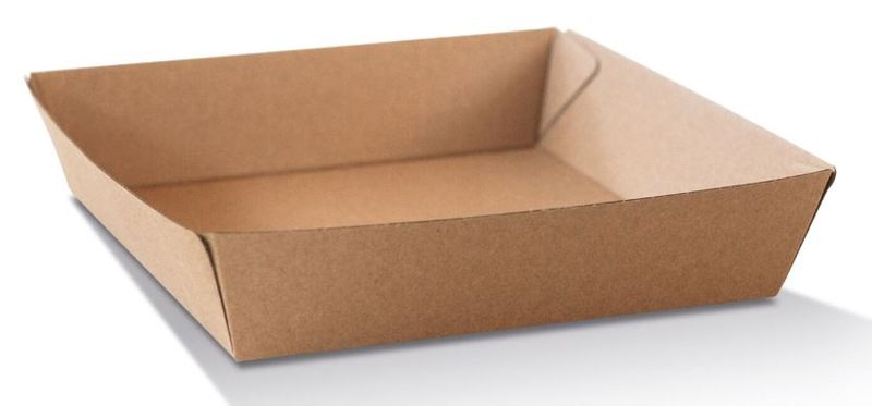 Board Tray Kraft #4 225 x 152 x 45mm (250)
