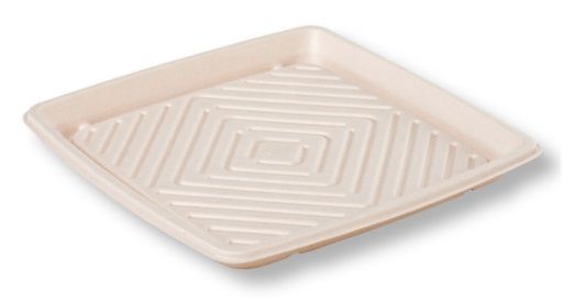 SABERT Square Pulp Platter 12 Inch (50)