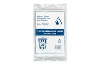 Garbage Bag 73L Natural AP 10x25