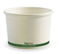 BIOPAK Bio Food Bowl 16oz 20 x 25
