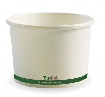 BIOPAK Bio Food Bowl 16oz 20 x 25