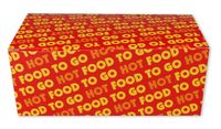 CASTAWAY Hot Food To Go Small Snack Box 172 x 104 x 55mm (250)