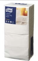 TORK LinStyle Dinner Napkin Cutlery Pocket White 2 x 200