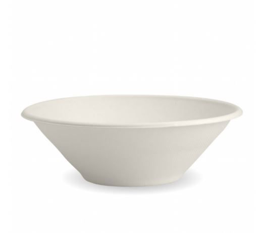 BIOPAK Biocane Bowl White 32oz 8 x 50