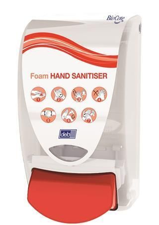 DEB Cutan Alcohol Foam Sanitiser Dispenser
