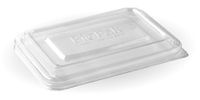 BIOPAK RPET Takeaway Base Lid Clear 500 & 600ml 4x125