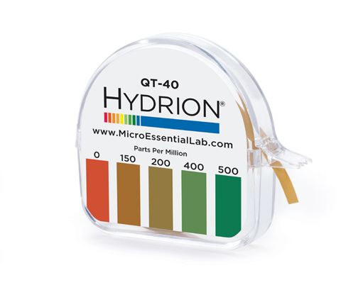 Hydrion (Quat) Test Paper QT-40