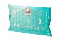 Bath in Bed Wipes 33x23cm 8pk (24)