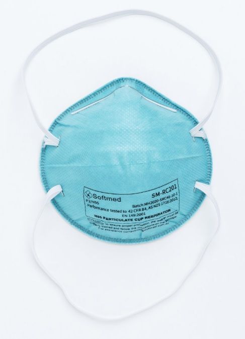 P2/N95 Particular Cup Respirator Head Strap - Regular