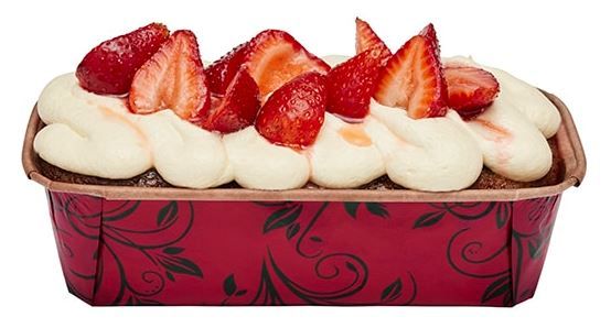 CONFOIL Medium Loaf Mould Red Vine Print BM6173 (675)