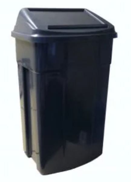 Washroom Nappy Bin Grey 42L