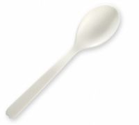 BIOPAK BioCutlery Teaspoon 100mm White 20x100